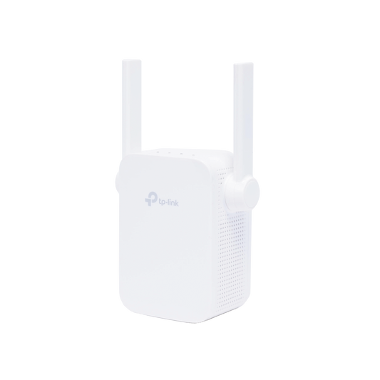RE205 Repetidor / Extensor de Cobertura WiFi AC, 750 Mbps, doble banda 2.4 GHz y 5 GHz, con 1 puerto 10/100 Mbps con 2 antenas externas