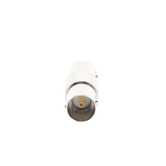 RFB-1734 Adaptador Tipo Barril para 75 Ohm, de Conector BNC Hembra a BNC Hembra, Níquel/ Oro/ Teflón.