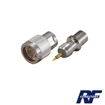 RFN-1001-S - Conector N macho para cable BELDEN 9913, 7810A, 8214; ANDREW CNT-400; Syscom RG8/U-SYS, RFLASH-1113