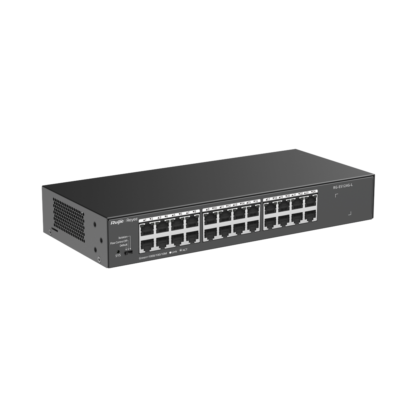 RG-ES124G-L - Switch no administrable, con 24 puertos Gigabit, Visible en la Topología
