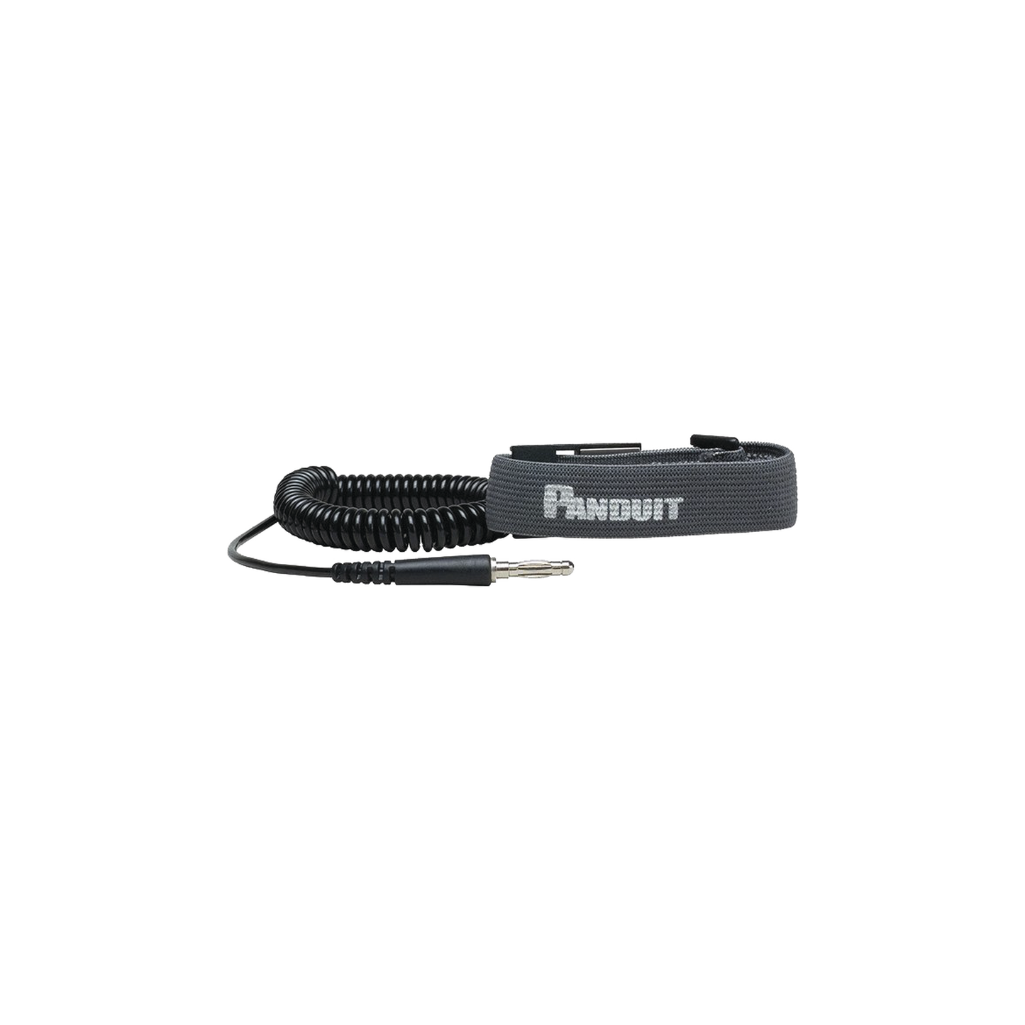RGESDWS - Pulsera Anti Descargas Electrost�tica (ESD), de Tela Ajustable, con Cable en Espiral de 1.82 Metros (6 Pies)