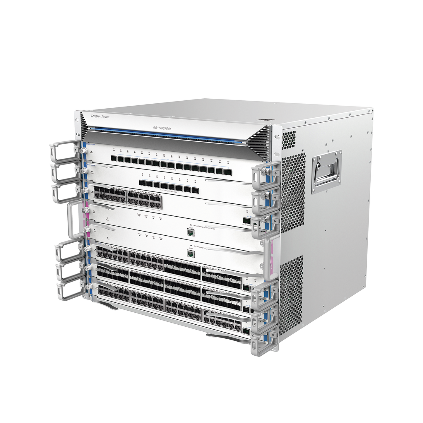 RG-NBS7006 - Chasis Switch Core hasta 6 slots para tarjetas modulares M7000 series
