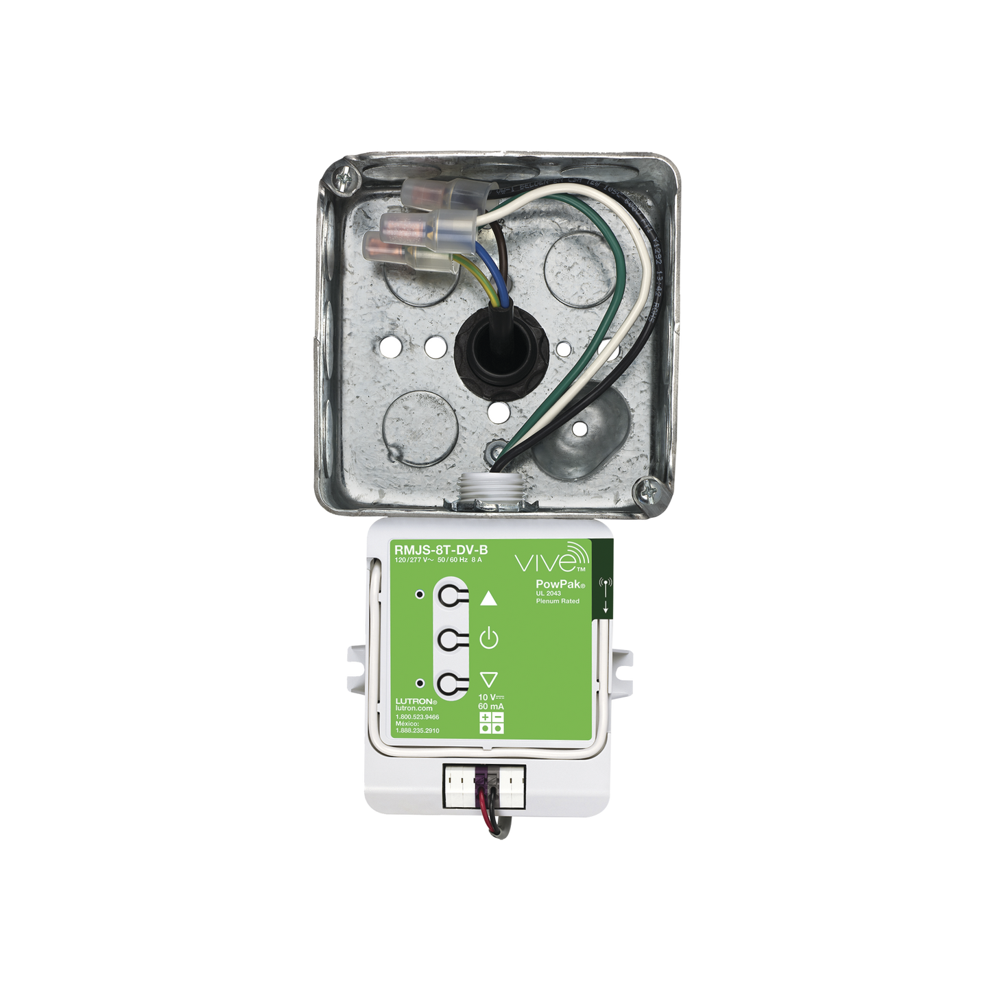 RMJS8TDVB Controlador 8A para accesorios controlados de 0-10V
