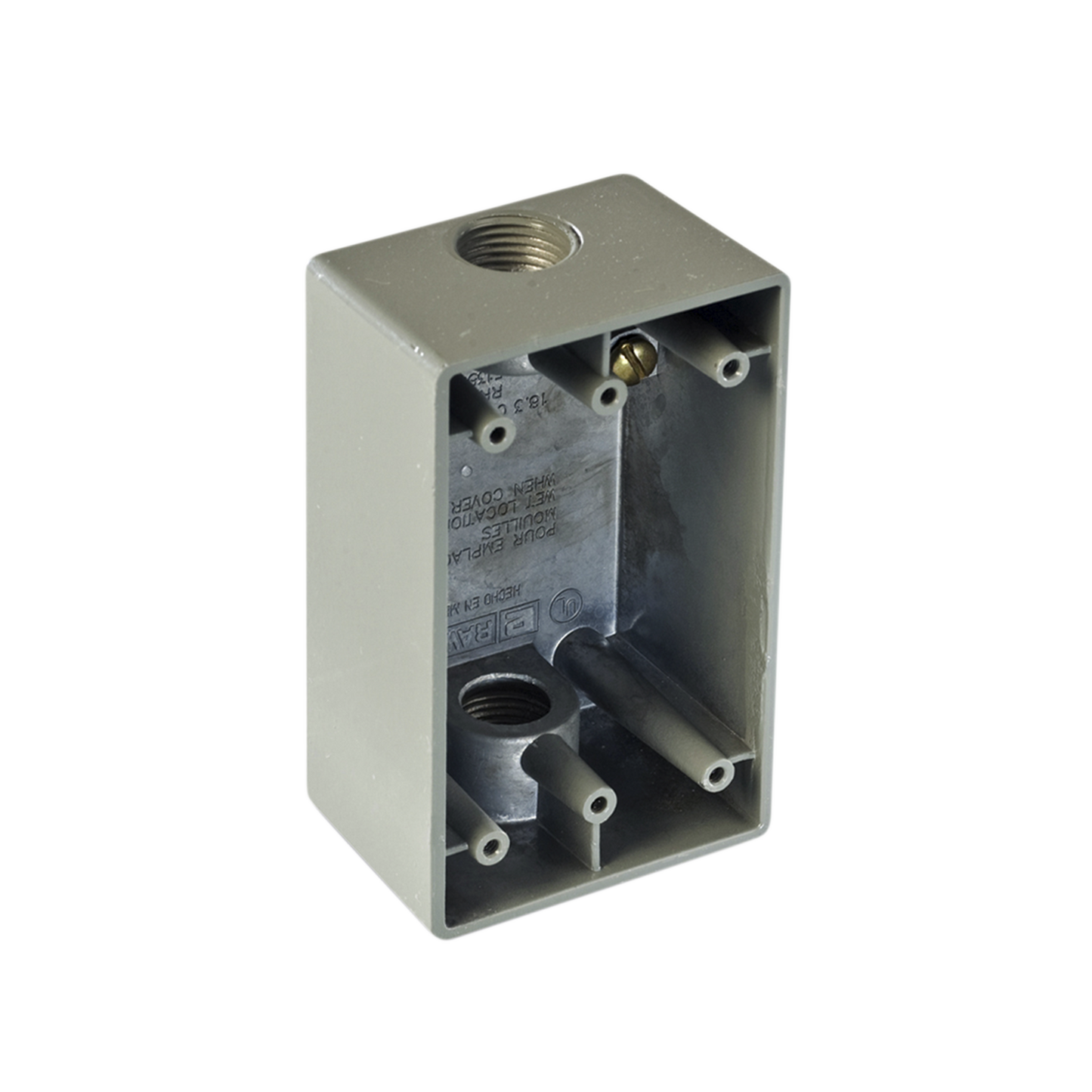 RR-2742 - Caja Condulet FS de 1" ( 25.4 mm) con dos bocas a prueba de intemperie.