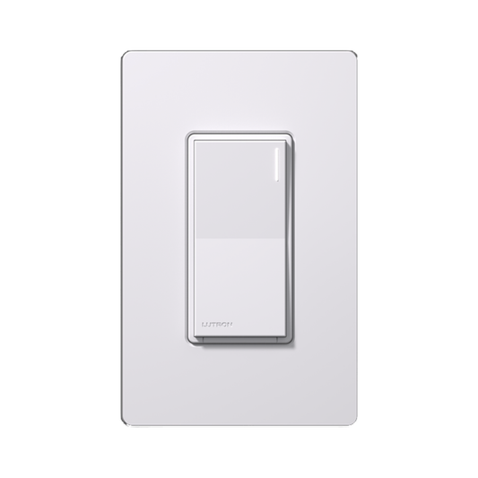 RRST8ANSWH (RadioRa3) Apagador Sunnata color blanco para linea Radio Ra3, 8A de iluminacion, 5.8A Motor