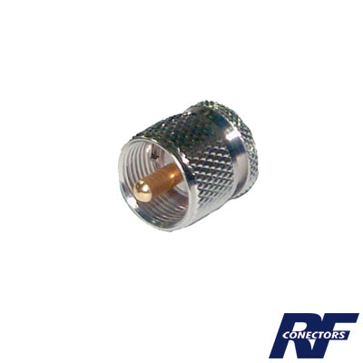 RSA-3474 - Adaptador en Línea de Conector SMA Hembra a UHF Macho (PL-259), Níquel/ Oro/ Teflón.