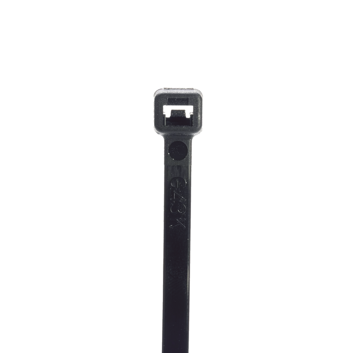 S7-50-M0 - Cincho de Nylon 6.6 StrongHold™, 188mm largo x 4.8mm ancho, Color Negro, Exterior Resistente a Rayos UV, Paquete de 1000pz