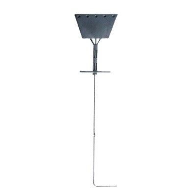SAZ-60G - Ancla tipo Paleta con Redondo 3/4", placa de 1/2", 195 cm de Largo, Galvanizado por Inmersión en Caliente.