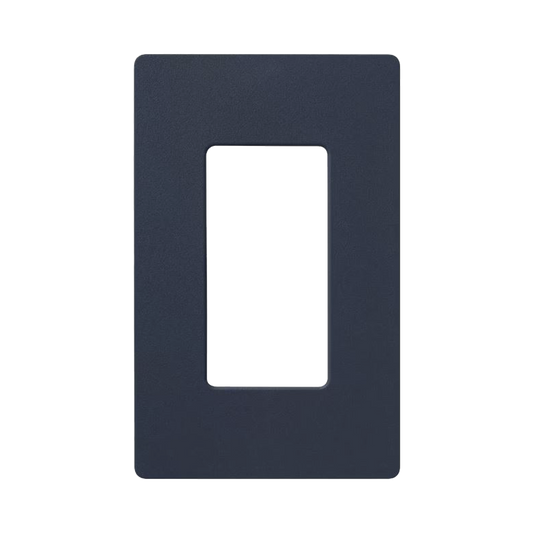 SC1DE Placa de pared 1 espacio, para atenuador (dimmer), apagador ó control remoto inalámbrico LUTRON.
