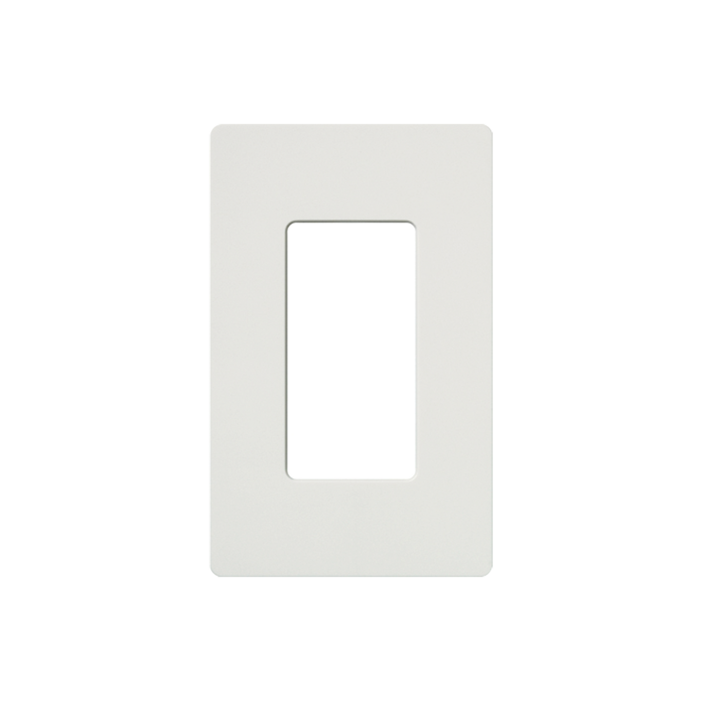 SC1SW - Tapa Color Blanco Satin para interruptor o dimmer Lutron, 1 gang, limpio y moderno