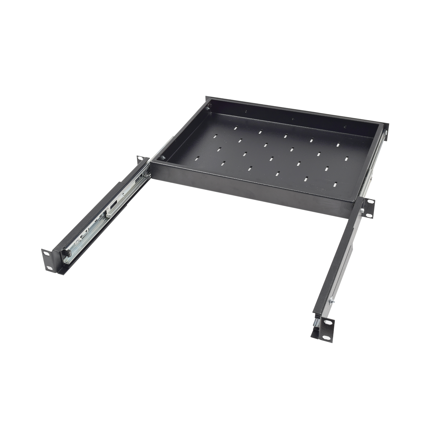 SCH-19X12A - Charola Deslizable para Rack de 19", 30 cm de Profundidad, 1U