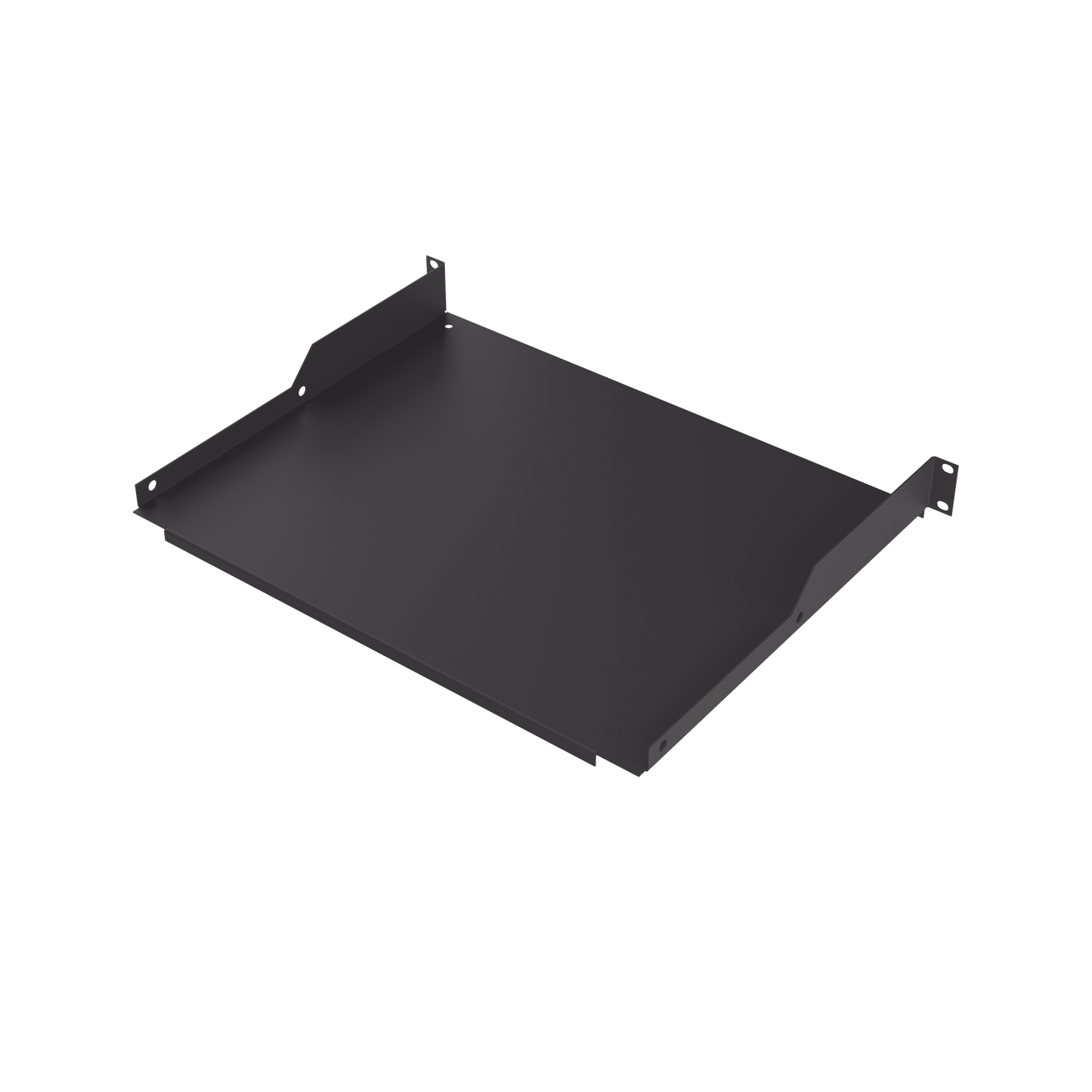 SCH-34-1U - Charola para Soportar Equipos en Rack de 19 in, Profundidad de 34 cm, Color Negro, 1U