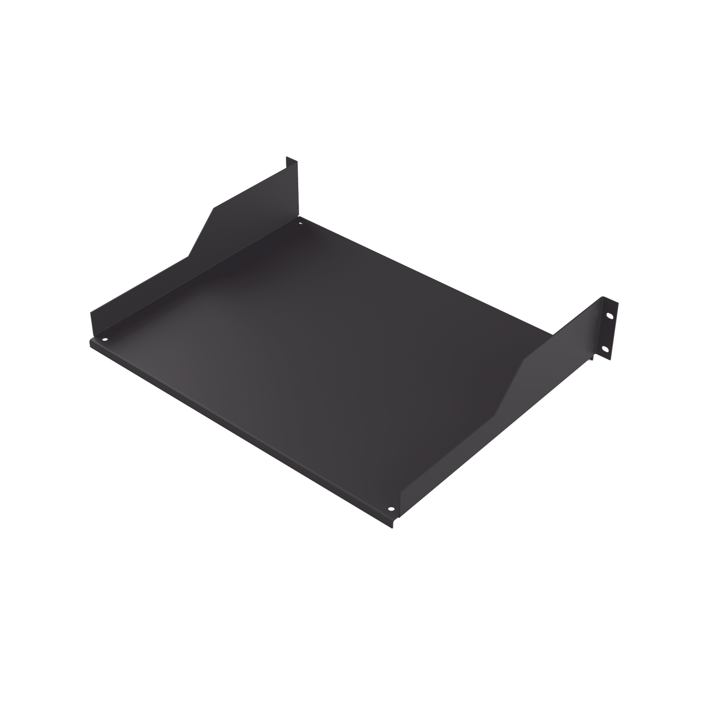 SCH-342U - Charola para Soportar Equipos en Rack de 19 in, Profundidad de 34 cm, Color Negro, 2U