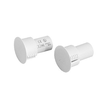 SF-1021 - Contacto magnético para puertas y ventanas Metálicas, aluminio y madera de empotrar color blanco / GAP: 19mm