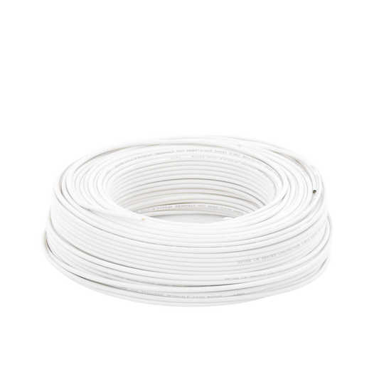SF-22-04-LE/100M Bobina de 100 Metros / Cable de CCA / 4 x 22 AWG / Tipo Aluminio Revestido de Cobre / Aplicaciones en Alarmas de Intrusión /Automatización