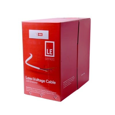 SF-22-06-LE Bobina de 305 Metros / Cable de CCA / 6 x 22 AWG / Tipo Aluminio Revestido de Cobre / Aplicaciones en Control de Acceso / Alarmas de Intrusión/Control de Acceso / Automatización / Interfonos y TV Porteros