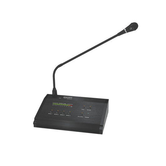 SF-4012 Micrófono a Distancia de 4 Zonas para Sistema de Voceo SF4240MP â?? No compatible con SF4240UC o SF2240UC