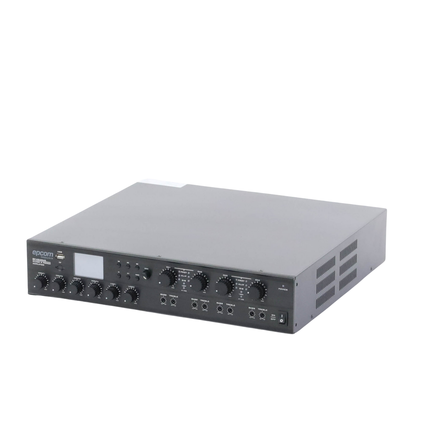 SF-4240UC - Amplificador Mezclador Matricial | 4 zonas | 240w por canal | 6 entradas | Receptor de medios