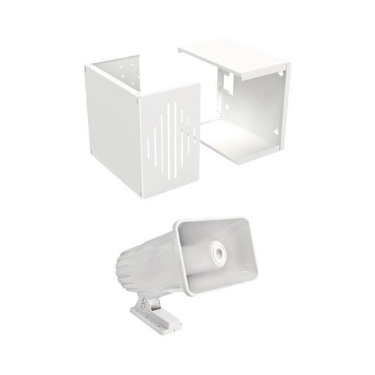 SF581AGAB Sirena de 2 tonos 30 W/ Sonido 118 dB / Gabinete IMP30V3 Incluido