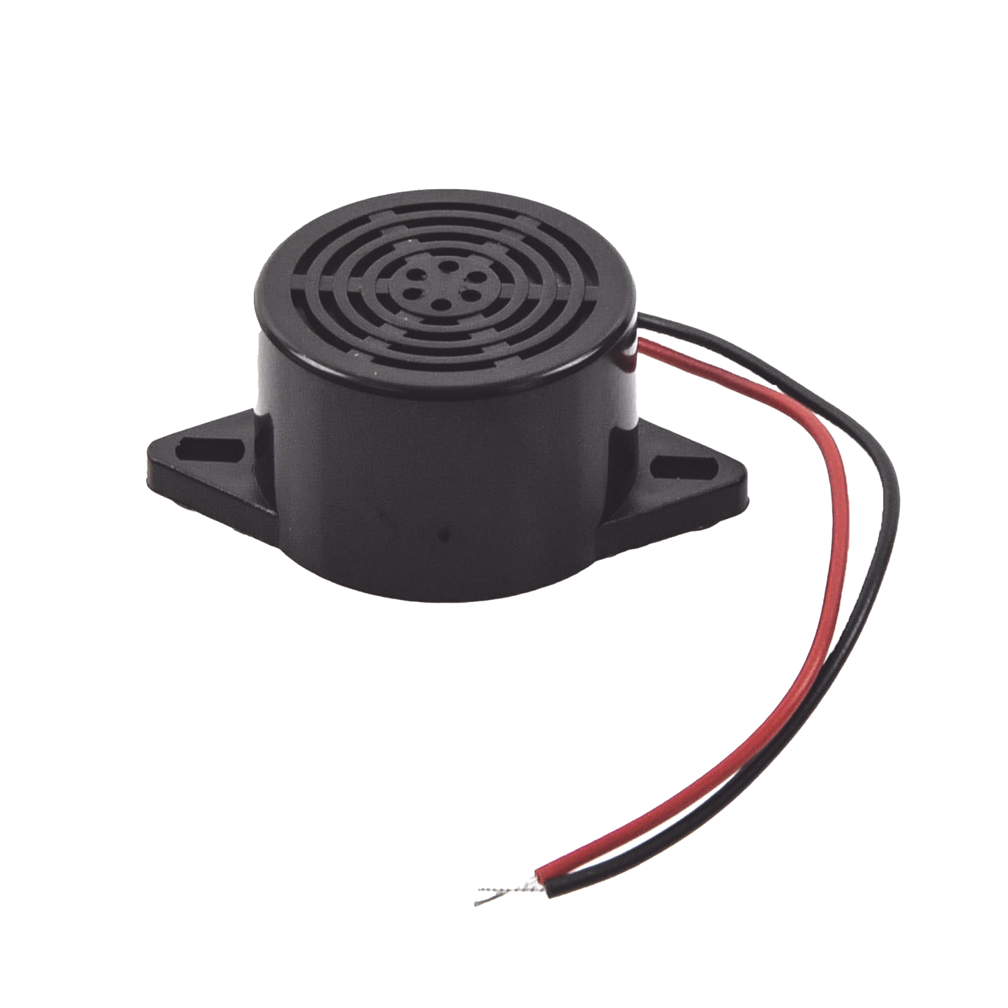 SF-BUZZER - Zumbador 85 dBi a 12 Vcc para Chapas y Contrachapas permite avisar que la puerta se esta abriendo.
