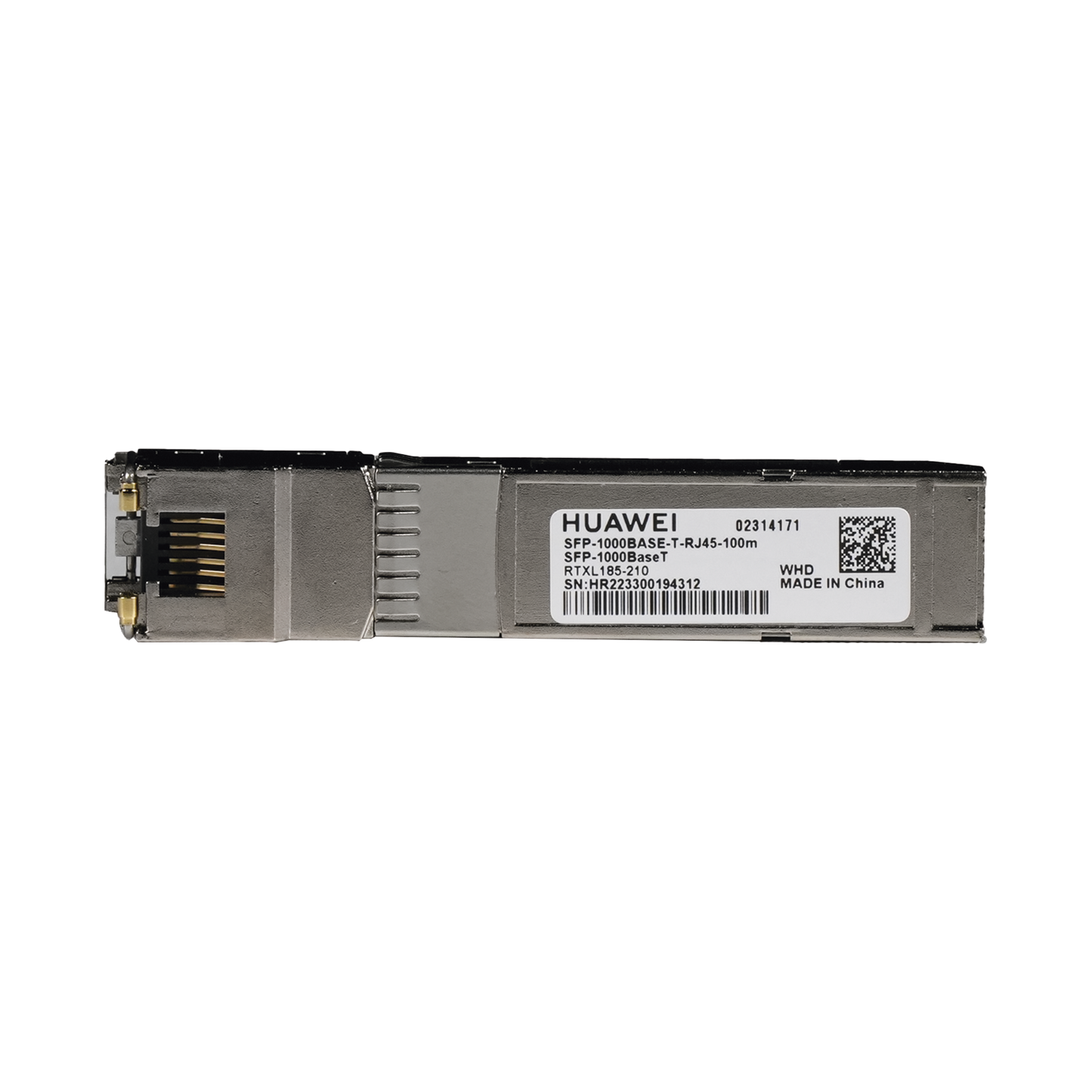 SFP-1000BASET - Transceptor de SFP a RJ45 / Negociación de 10/100/1000Mbps / Conector RJ45 / Distancia de hasta 100m