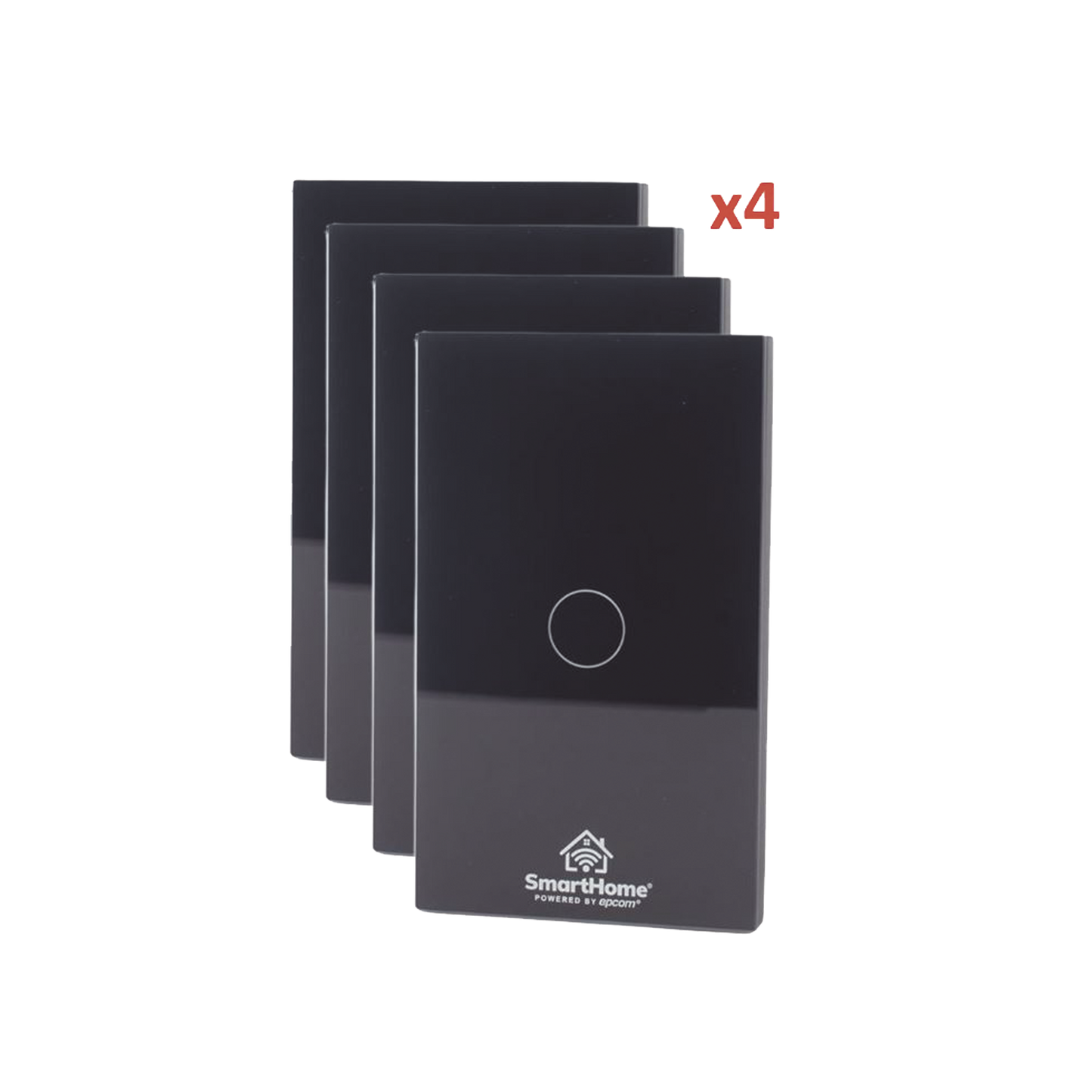 SH411W4K - (Wifi) KIT 4 apagadores inteligentes Wifi compatibles con Alexa y GoogleHome