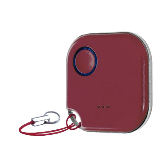 SHELLYBTBTNRD Botón Bluetooth Inalámbrico color Rojo, programe escenas de Shelly y ejecútelas con uno o varios clic