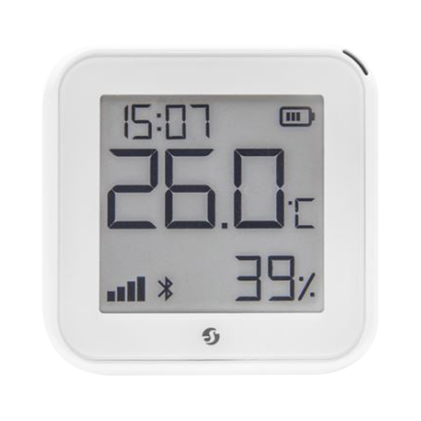 SHELLYHTGEN3 Pantalla Sensor de temperatura y humedad, inteligente e inalámbrico, integrable a la App de Shelly.