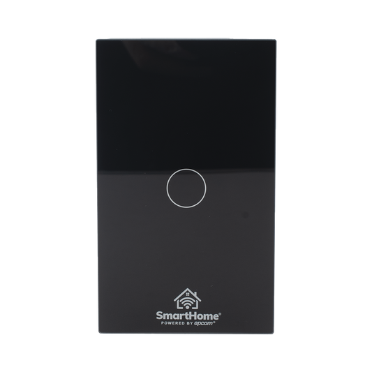 SHS211Z (ZigBee) Apagador switch inalámbrico ZigBee, control de 1 regreso de carga, 110V