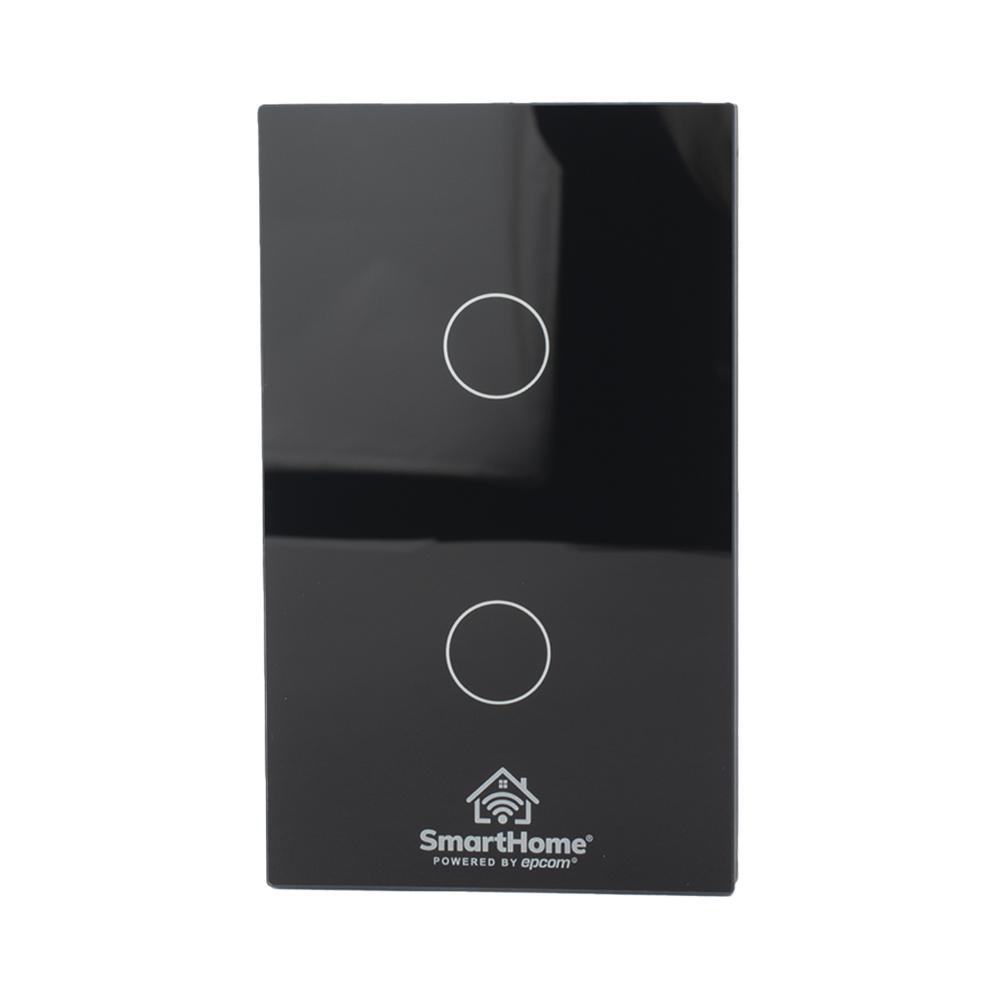 SHS212Z - (ZigBee) Apagador switch inalámbrico ZigBee, control de 2 regresos de carga, 110V