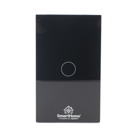 SHS411W (Wifi) Apagador switch inalámbrico WIFI, control de 1 regreso de carga, 110V