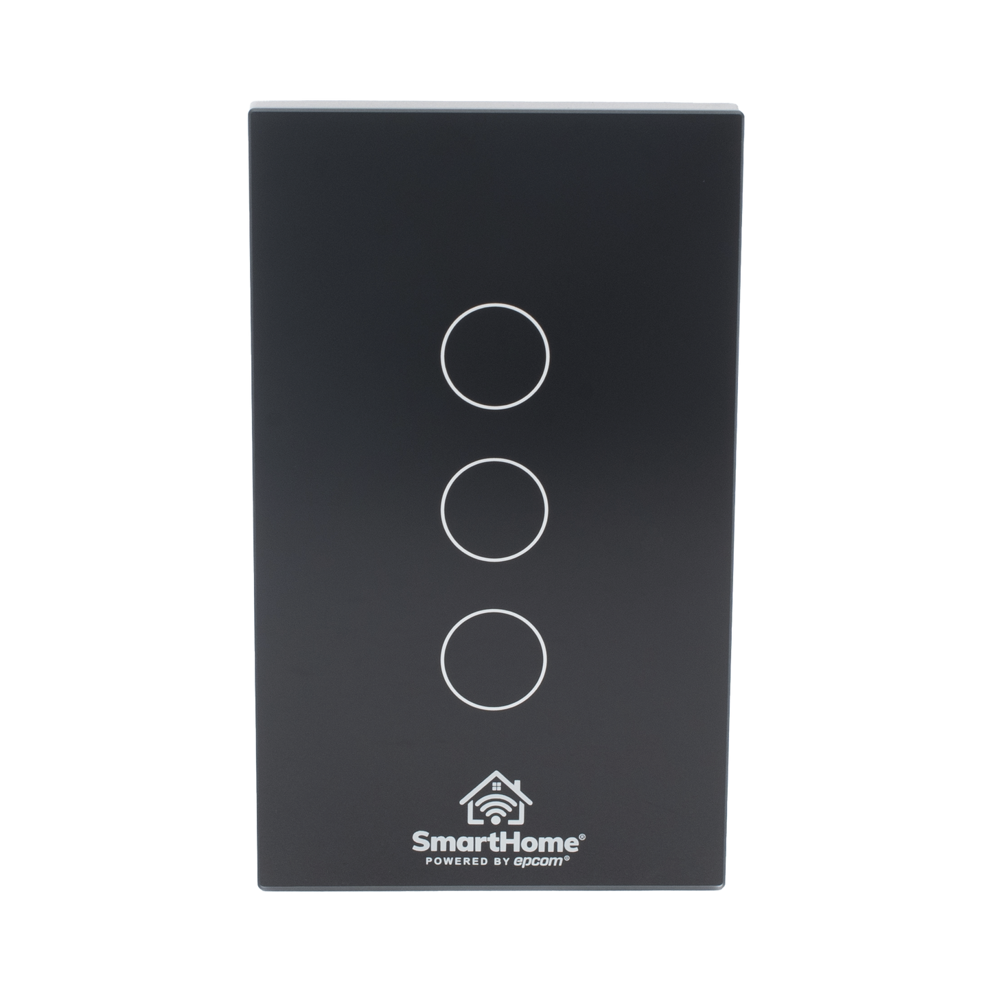 SHS413W - (Wifi) Apagador switch inalámbrico WIFI, control de 3 regresos de carga, 110V