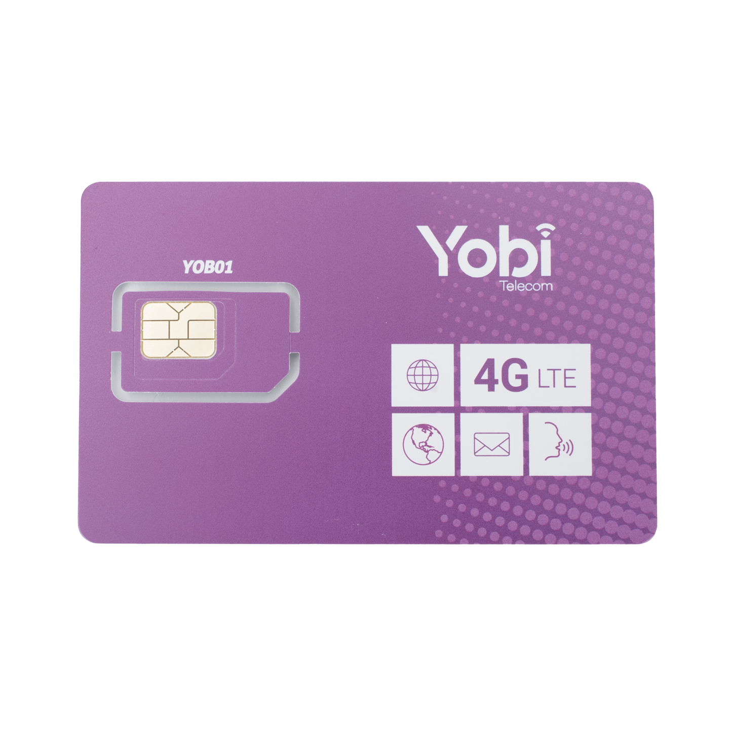 SIM10GBYOBI - SIM Yobi para dispositivos móviles 3G/4G con recarga de 10GB cada mes durante 1 año de servicio (solo datos)