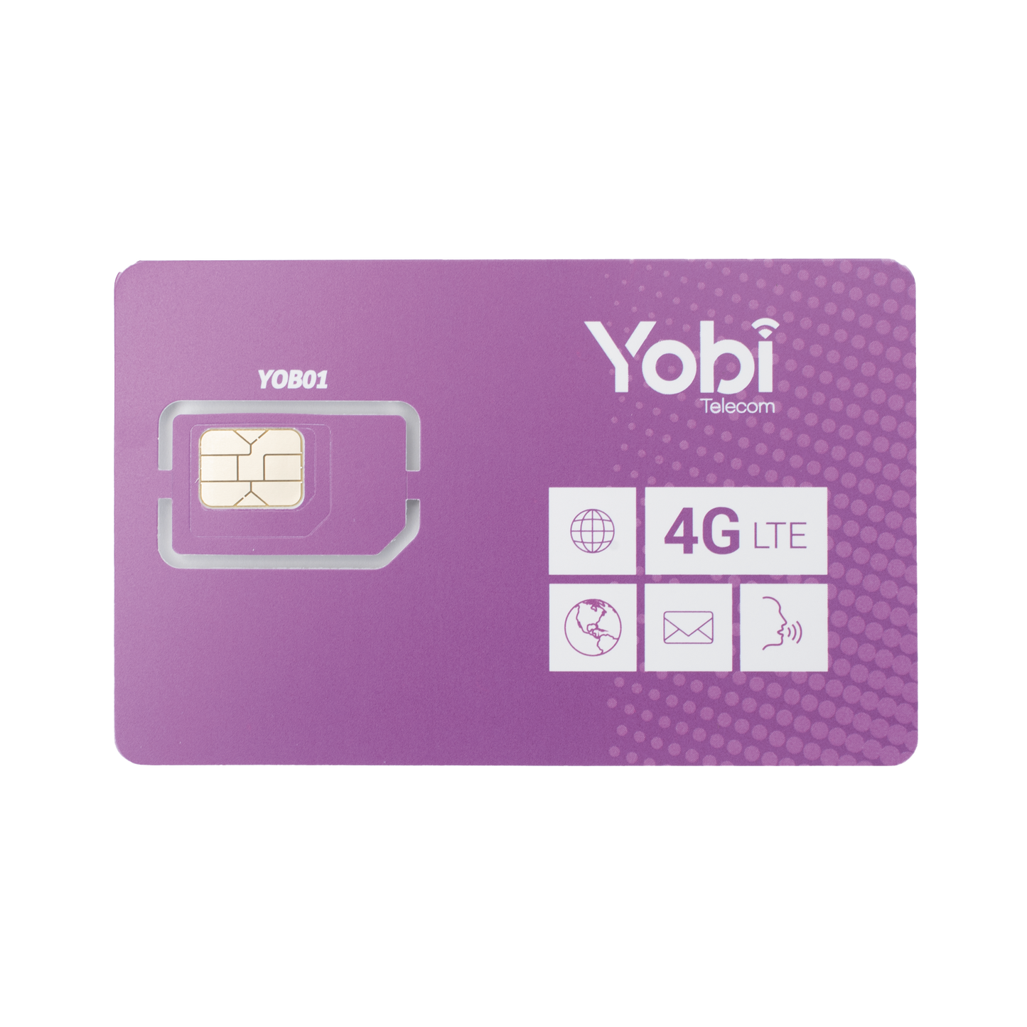 SIM1GBYOBI - SIM Yobi para dispositivos móviles 3G/4G con recarga de 1GB cada mes durante 1 año de servicio (solo datos)