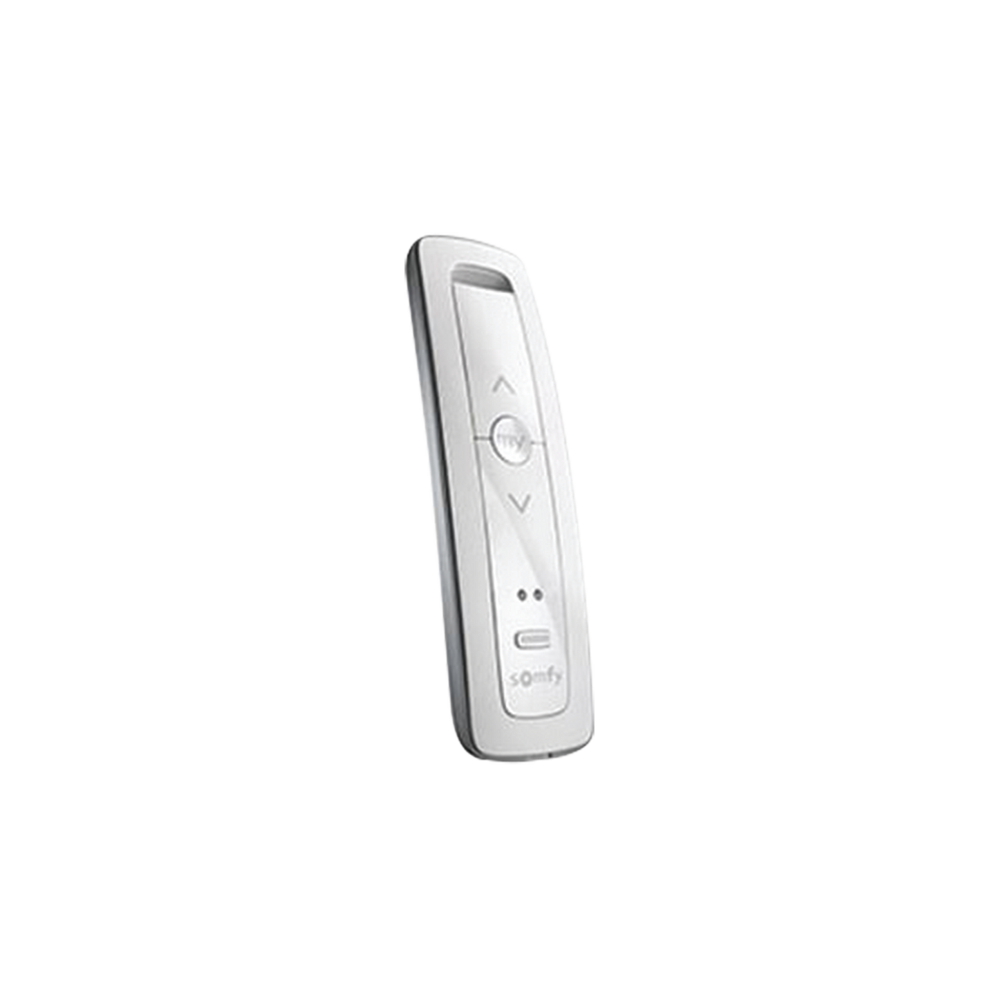 SITUO2RTSPURE - Control remoto 2 canales para motores de persiana Somfy con señal inalámbrica, instrucciones: sube, baja y detener, con posición favorita programada.
