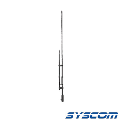 SJ-118 - Antena Aérea Base VHF, Omnidireccional, Rango de Frecuencia 118-136 MHz