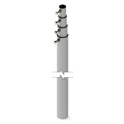 SLM-12 - Mástil Telescópico de 12 m. (Requiere accesorios de Instalación)