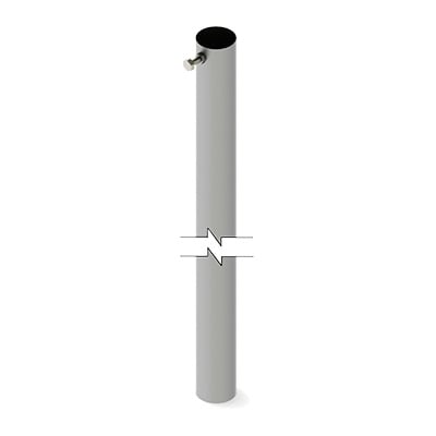SLM-3 Mástil de 3 metros, 1-1/4 Diam. (Requiere accesorios de Instalación).