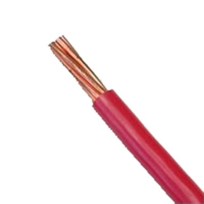 SLY-304-RED/100 Cable Eléctrico 10 awg color rojo,Conductor de cobre suave cableado. Aislamiento de PVC, auto extinguible. BOBINA 100 MTS