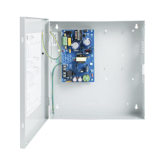 SMP7CTX 12 o 24 Vcc @ 6 Amp. / fuente de alimentación / 1 salida / capacidad de baterías de respaldo / requieren baterías