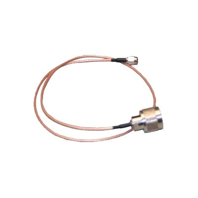 SN-316-SMAI-60 Jumper de 0.6 mt de longitud, cable RG-316 conector N macho en un extremo y al otro SMA inverso