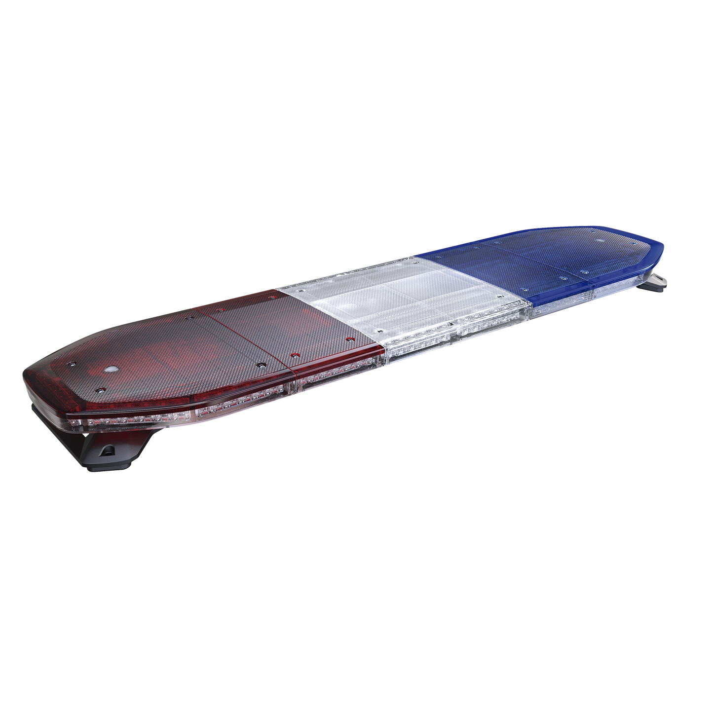 SP216 - Barra de luces LED de 48", 216 LED, Dual Color, Programable, Rojo/Azul/Ámbar/Claro, Ideal para Equipar Unidades de Seguridad Publica con Domos Rojo, Claro y Azul