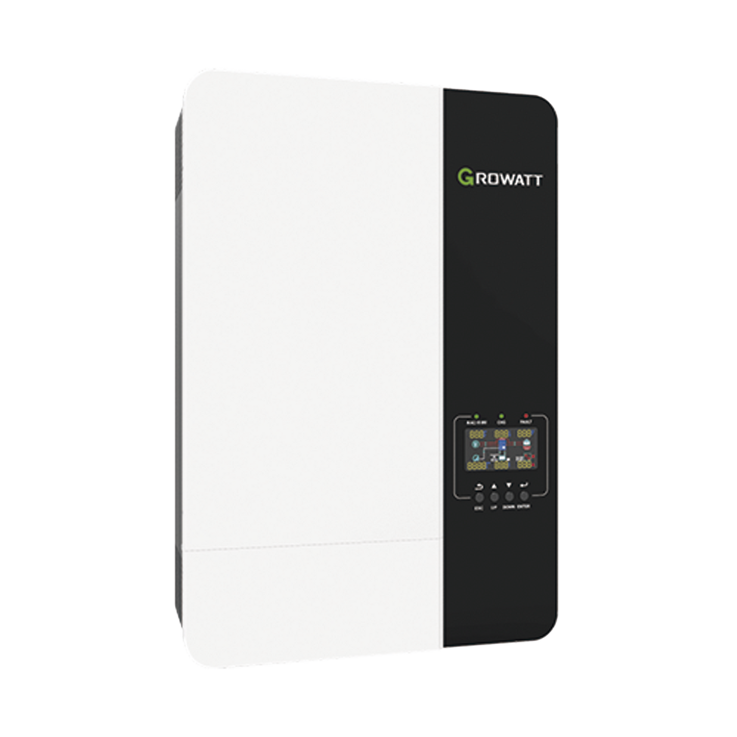 SPF3000TLLVMES - Inversor Cargador 3kW Compatible con Baterías de Litio, Monitoreo Remoto y Sincronización para Mayor Potencia, Operación 48Vcc