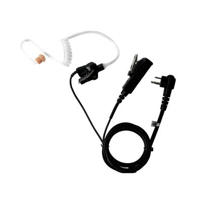 SPM-2303 - MICRÓFONO AUDÍFONO DE 2 CABLES P/ MOTOROLA GP300/ SP-50/ P1225/ PRO3150/ MAG ONE/ EP450/ EP350. HYT TC-500/ 518/ 600/ 610/ 620/ 700.