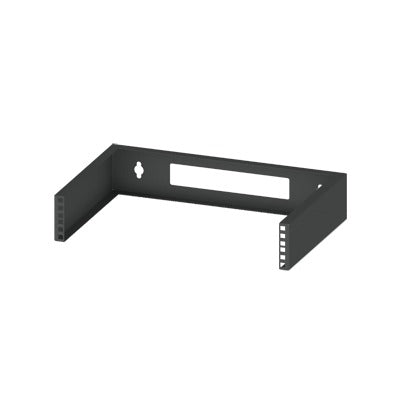 LP-RAP-1202 - Rack Abierto de montaje en Pared, de 19in, Espacio para 2 Unidades de rack, Se envía el Gabinete Armado.
