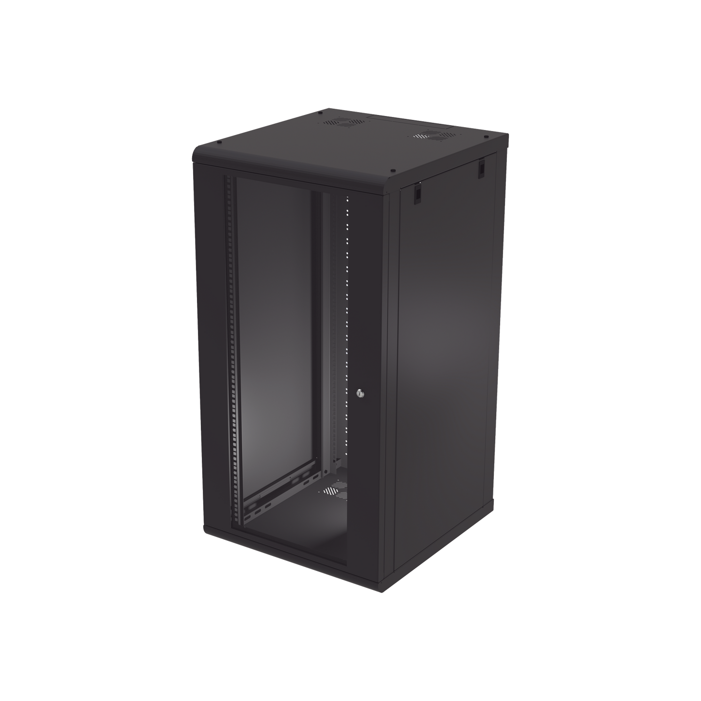 SR-1924-GN2G - Gabinete de Pared 24U de 635 mm de Profundidad, Rack de 19 pulgadas en Acero Reforzado: Compacto y Resistente para Soluciones Profesionales