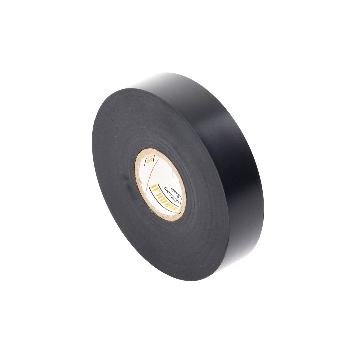 ST88-075-66BK Cinta Eléctrica STRONGHOLD para Aislar, de PVC, Trabajo Pesado Eléctrico Industrial (Soporta abrasión, UV, agua, aceite y corrosión), Grosor de 0.21 mm (8.5 mil), Ancho de 19 mm, y 20 m de Largo, Uso Interior/Exterior, Color Ne