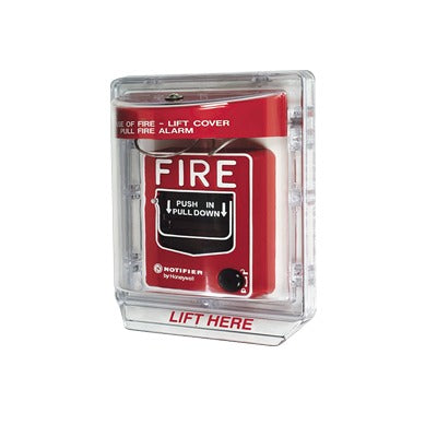 STI-1100 Cubierta Protectora de Policarbonato Serie Stopper II® , Con Bocina, Sin Espaciador, Montaje Empotrado, Etiqueta en Inglés