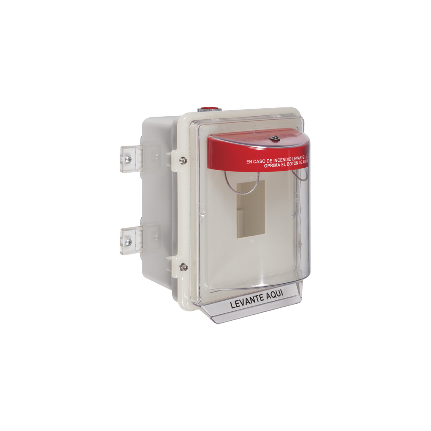 STI-1200A-ES - Protector Universal para Estación Manual, Fabricado en Policarbonato Súper Fuerte Para Uso en Exterior