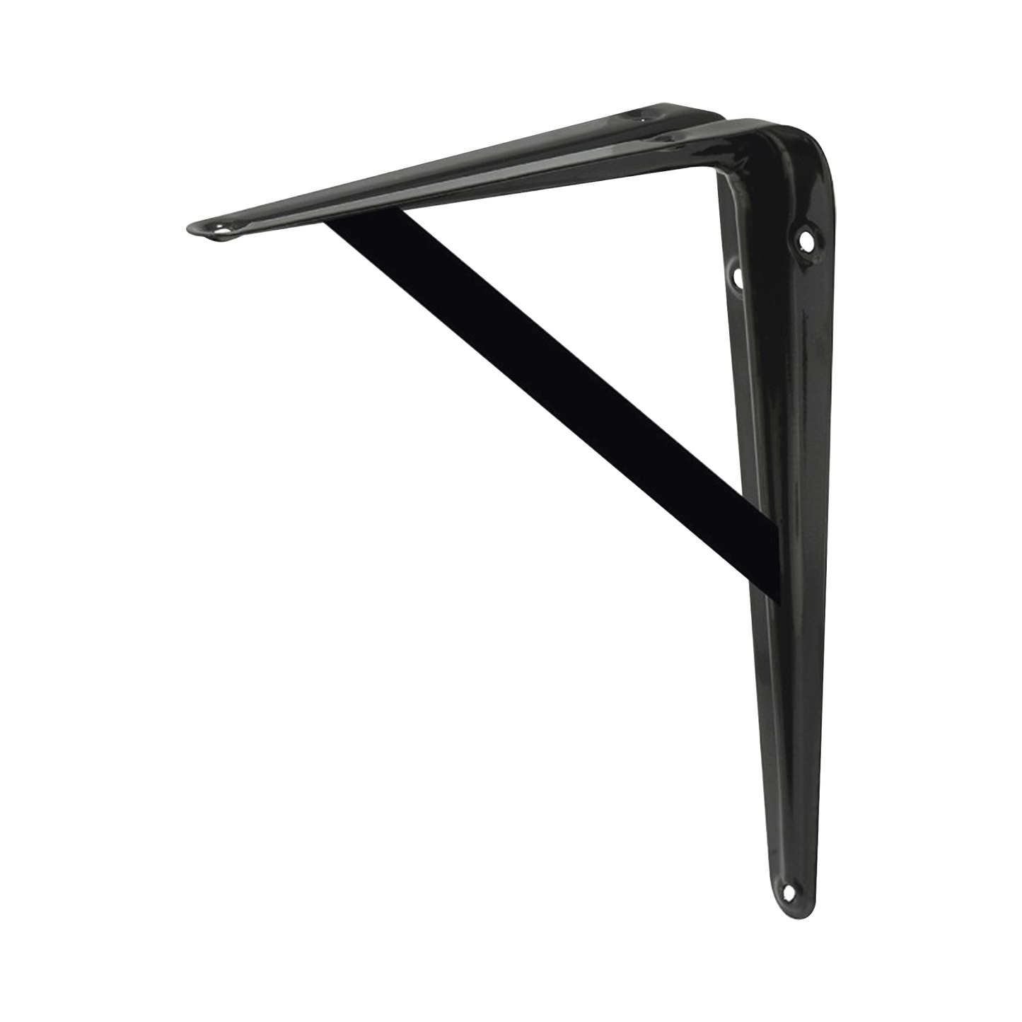 SYS-137-825 - Ménsula de Acero Reforzado 13" x 20" ( 33 x 50.8 cm) /Color Negro.